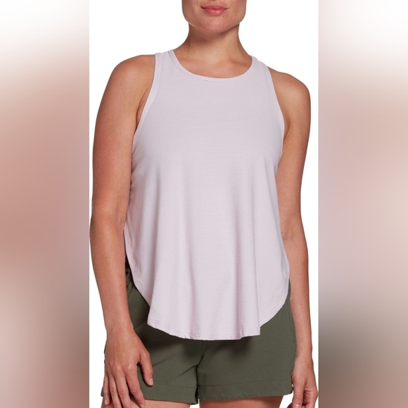 Calia Ribbed Racerback Tank Top - Picture 1 of 4